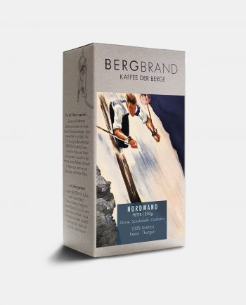 Filterkaffeebohnen NORDWAND der Kaffeerösterei BERGBRAND aus Nürnberg