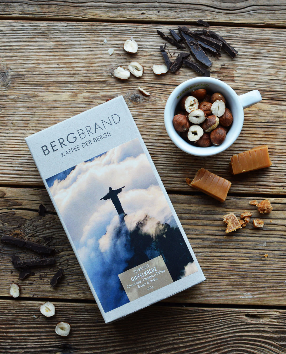 Espresso Gipfelkreuz der Kaffeerösterei BERGBRAND in Nürnberg