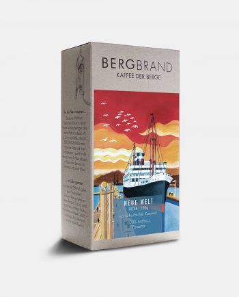 Filterkaffeebohnen NEUE WELT der Kaffeerösterei BERGBRAND aus Nürnberg