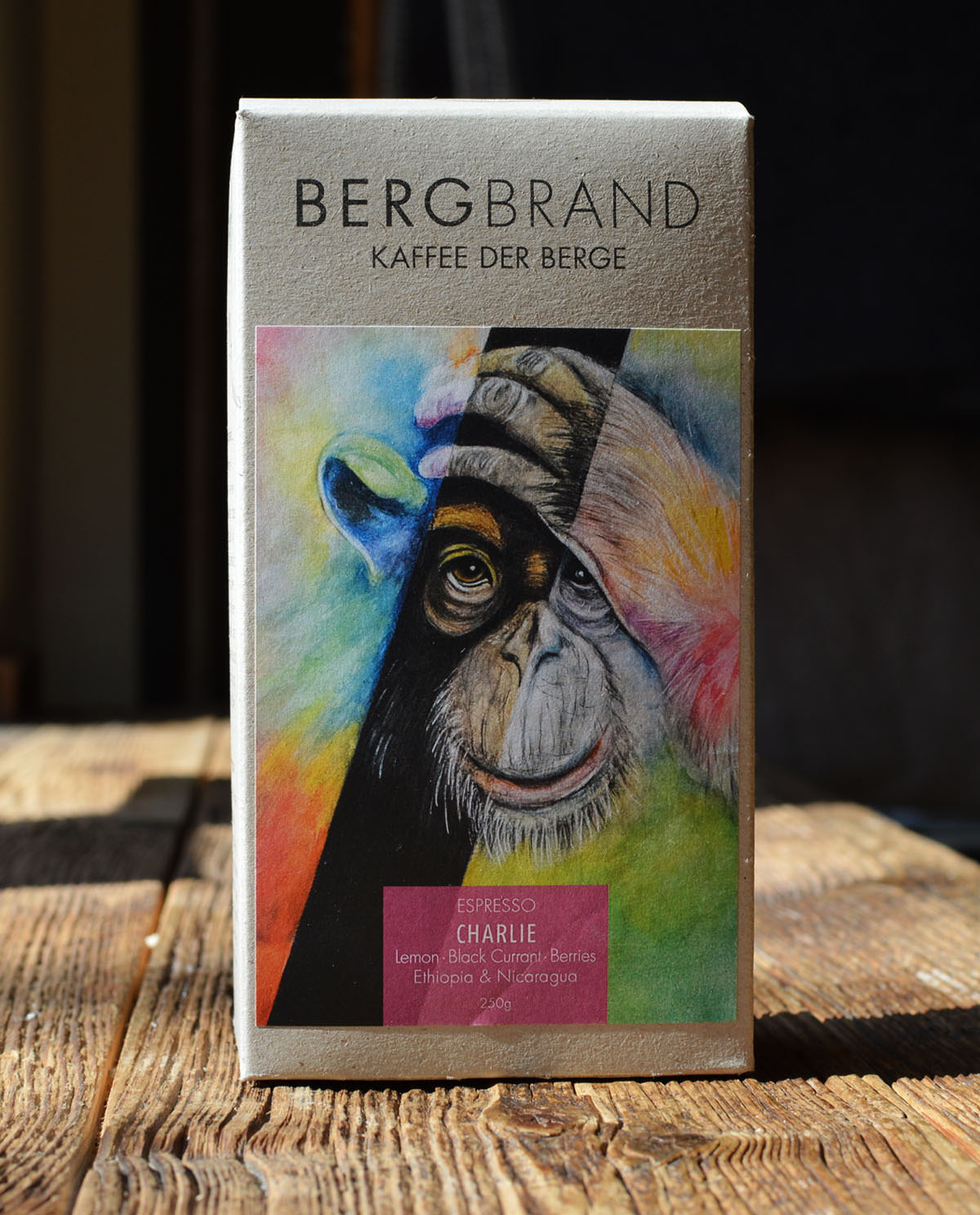 Bergbrand Kaffeerösterei Online Shop CHARLIE Projektkaffee