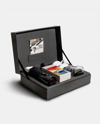 Geschenkbox Starterpaket Filterkaffee Innenansicht