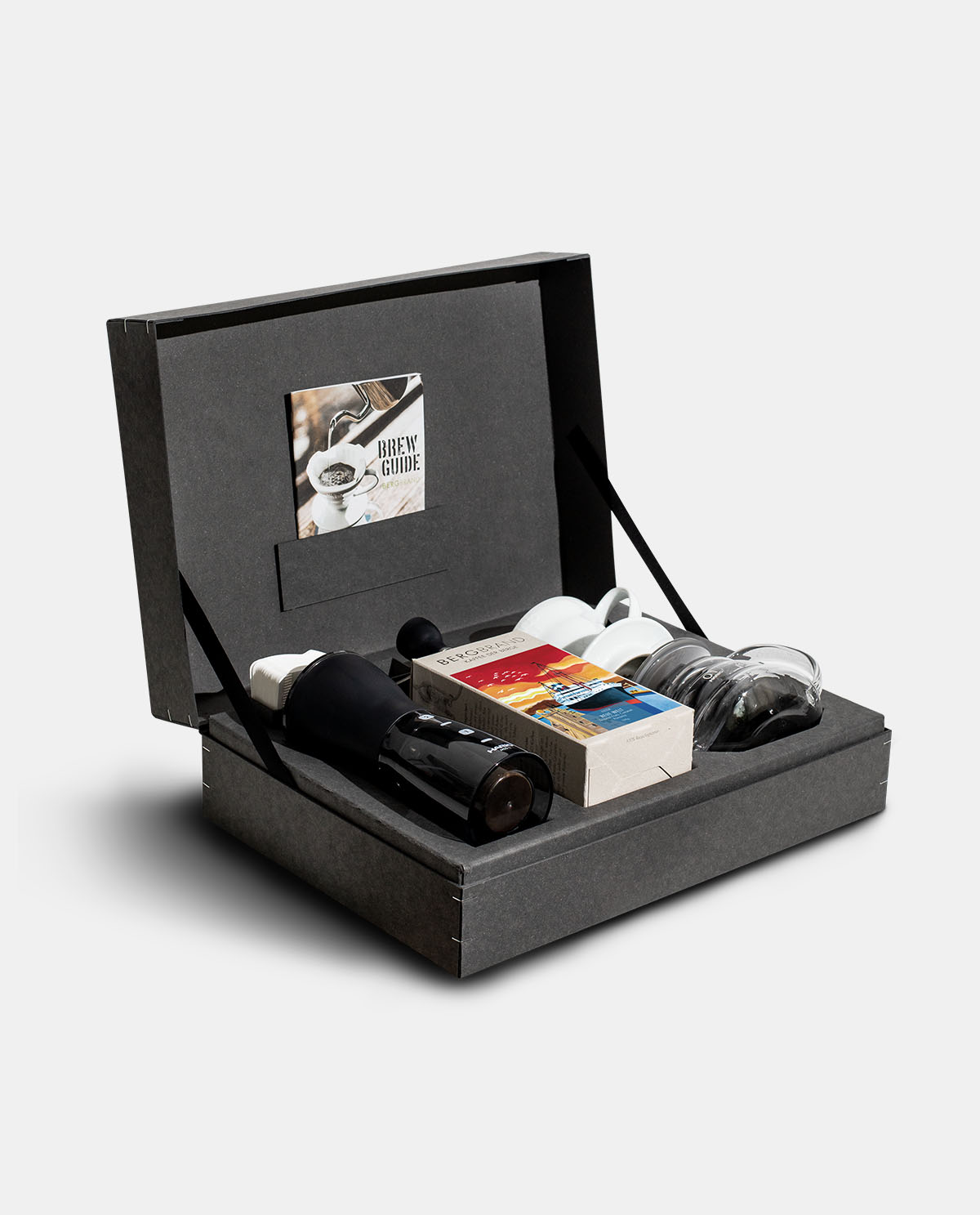 Geschenkbox Starterpaket Filterkaffee Innenansicht