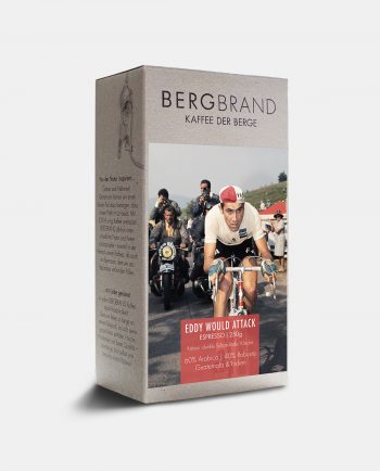 Espressoblend EDDY WOULD ATTACK aus der Kaffeerösterei BERGBRAND in Nürnberg
