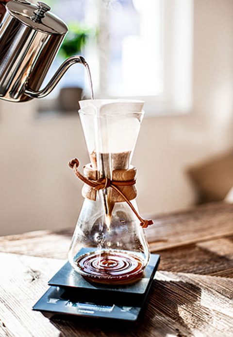 Bergbrand Filterkaffee Zubereitung mit Chemex