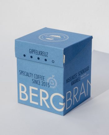 Kaffeeverpackung BERGBRAND Kapselkaffee Gipfelkreuz