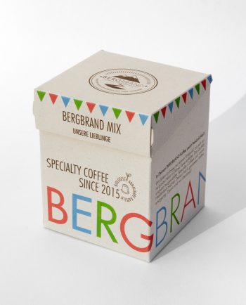 Kaffeeverpackung BERGBRAND Kapselkaffee Mix